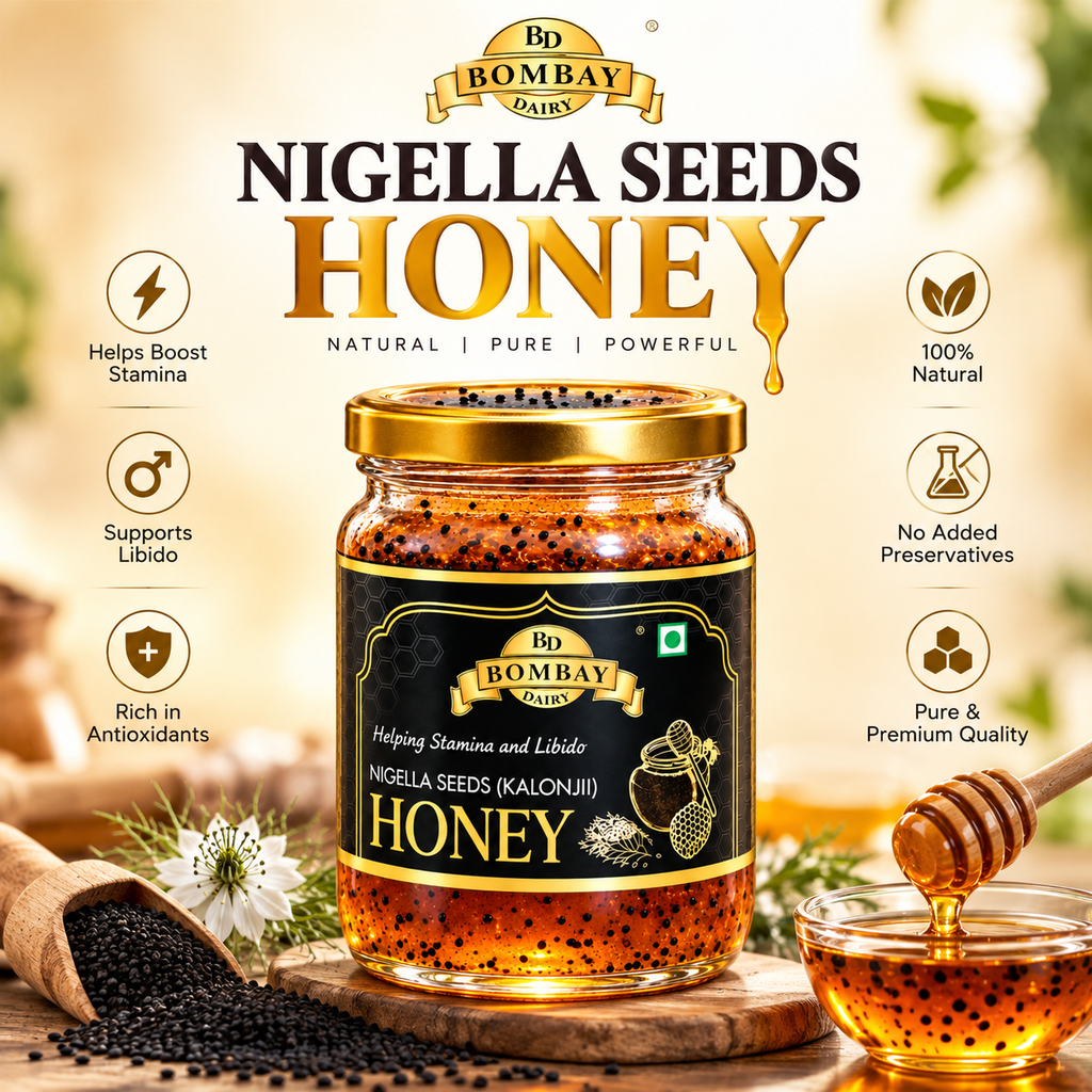 Kalonji Honey | Premium Natural Honey with Kalonji