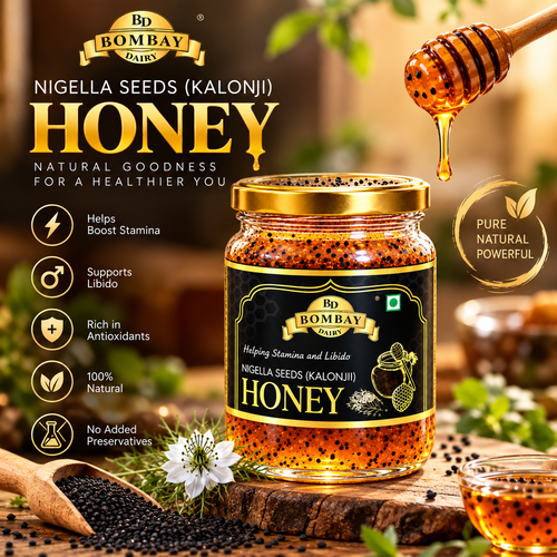 Kalonji Honey | Premium Natural Honey with Kalonji